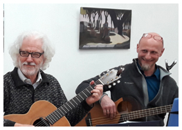 Wolfram Ratz Fritz Salat und Christoph Hofer-Kasztler Danijel Kralj Gitarre Konzert Galerie Sandpeck Wien zeitgenössische österreichische Kunst moderne Gegenwartskunst Kultur Wirtschaft Gegenwartskunst Veranstaltungsprogramm Kulturkalender Veranstaltungslokal Pop-up-Store Seminarraum Übungsraum Trainingsraum mieten Mietgalerie Florianigasse Josefstädter Straße 1080 kaufen mieten Werkpräsentation Ausstellung Vernissage bildende gestaltende KünstlerInnen GrafikerInnen FotografInnen KunsthandwerkerInnen angewandten Kunst Gebrauchskunst DesignerInnen ErwachsenenbildnerInnen KursleiterInnen TrainerInnen Menschen Fachwissen Kompetenzen Wissen Können interessierten Menschen AutorInnen LiteratInnen DichterInnen LyrikerInnen SchriftstellerInnen JournalistInnen MusikerInnen AlleinunterhalterInnen Ausstellungsräume Kursräume Seminarraum geschlossene Veranstaltungen Fest privaten Rahmen Übungsraum MusikerInnen Treffpunktregelmäßige Gruppen Trainingsgruppe Kunstwerke Kunstmarkt Kunst mieten Mietkunst Ausstellungszeit Programm Kunstverleihs  Kunstinteressenten Unterstützer KunstsammlerIn Autoren Verlage Vermarktung Marketing Kommunikationsstrategien Presse Öffentlichkeitsarbeit Konzepte Printmedien Onlinemedien künstlerischen Arbeit Ausstellungsorganisation Pressemitteilungen Onlineplattformen gewinnbringender Webseiten Künstlerhompage Künstlerberatung Performances Veranstaltungskalender Kunstkalender  Kunsthandwerksmarkt Weihnachtsmarkt Christkindlmarkt Adventmarkt