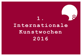 Internationale Kunstwochen 2016 Galerie Wien Josefstadt 1080 Kunstwerke Hannelore S.Amon USA, Heinz Berchtold CH, Reginald Koé NL, Hilde Küchler A, Danny Liska CZE, Sonja Müller NL, Albina Rolsing D, Sabine Rudolph D, Martina Schettina A, Ingo Seliger D, Ellen Vetter D 