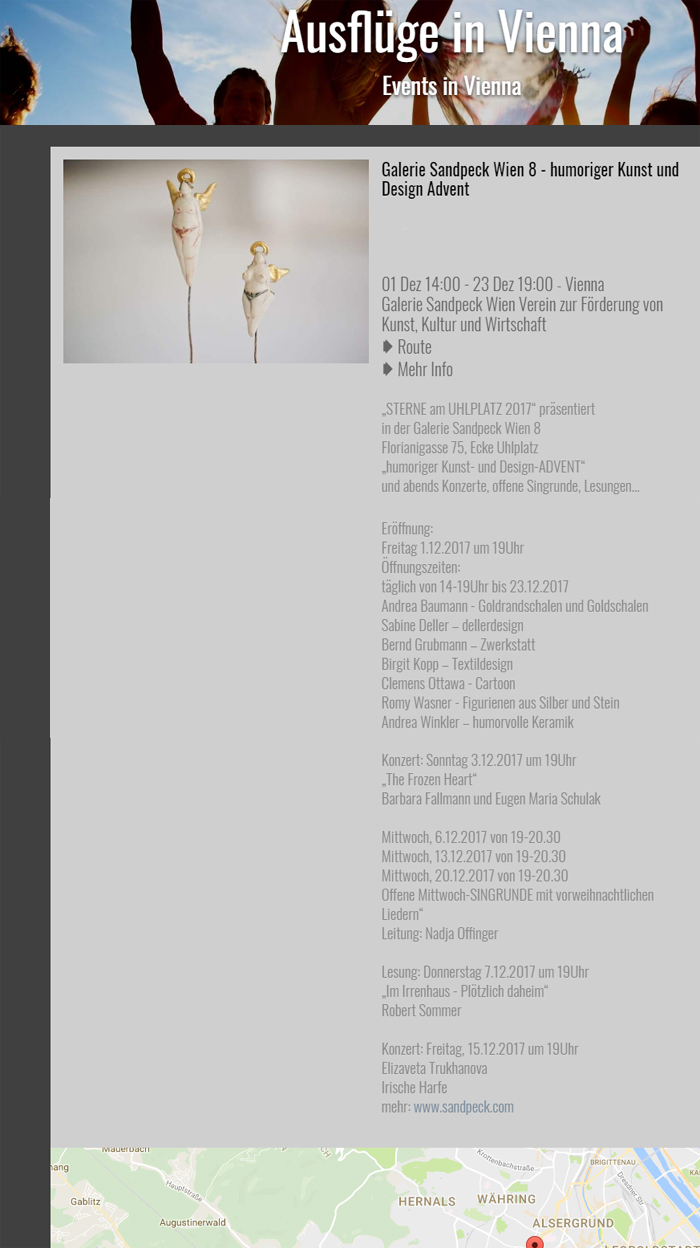 Printmedien Presse irische Harfe Finissage Lesung Buchpräsentation Krimiabend offene Singrunde moderne gegeständliche zeigenössische Kunst kaufen mieten Werkpräsentation Ausstellung Vernissage bildende gestaltende KünstlerInnen GrafikerInnen FotografInnen KunsthandwerkerInnen angewandten Kunst Gebrauchskunst DesignerInnen ErwachsenenbildnerInnen KursleiterInnen TrainerInnen Menschen Fachwissen Kompetenzen Wissen Können interessierten Menschen AutorInnen LiteratInnen DichterInnen LyrikerInnen SchriftstellerInnen JournalistInnen MusikerInnen AlleinunterhalterInnen Ausstellungsräume Kursräume Seminarraum geschlossene Veranstaltungen Fest privaten Rahmen Übungsraum MusikerInnen Treffpunktregelmäßige Gruppen Trainingsgruppe Kunstwerke Kunstmarkt Kunst mieten Mietkunst Ausstellungszeit Programm Kunstverleihs  Kunstinteressenten Unterstützer KunstsammlerIn Autoren Verlage Vermarktung Marketing Kommunikationsstrategien Presse Öffentlichkeitsarbeit Konzepte Printmedien Onlinemedien künstlerischen Arbeit Ausstellungsorganisation Pressemitteilungen Onlineplattformen gewinnbringender Webseiten Künstlerhompage Künstlerberatung Performances Veranstaltungskalender Kunstkalender  Kunsthandwerksmarkt Weihnachtsmarkt Christkindlmarkt Adventmarkt 