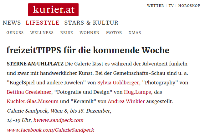 Mietgalerie Bezirkszeitung Wiener Josefstadt ReflActs Wir reflektieren Ihre Geschichten Im Rahmen der Europäischen Theaternacht 2016 So ein Theater mit Kathrin Kienel-Mayer Günther Zäuner Die Rache des Rembetiko 
präsentiert Allahs Internet Ein Kokoschansky-Thriller Regine Buchpräsentation Lesung Koth Afzelius Journalistin Kolumnistin Claudia Aigner Tierstaat Rethy Michael Pockberger Ukulelen Bossa Nova Bogen musikalisch Galerie Sandpeck Wien Veranstaltungsprogramm Kulturkalender zeitgenössische österreichische Kunst Kultur Wirtschaft Veranstaltungslokal Pop-up-Store Mietgalerie Florianigasse Josefstädter Straße 1080 kaufen mieten Werkpräsentation Ausstellung GegenwartskunstVernissage bildende gestaltende KünstlerInnen GrafikerInnen FotografInnen KunsthandwerkerInnen angewandten Kunst Gebrauchskunst DesignerInnen ErwachsenenbildnerInnen KursleiterInnen TrainerInnen Menschen Fachwissen Kompetenzen Wissen Können interessierten Menschen AutorInnen LiteratInnen DichterInnen LyrikerInnen SchriftstellerInnen JournalistInnen MusikerInnen AlleinunterhalterInnen Ausstellungsräume Kursräume Seminarraum geschlossene Veranstaltungen Fest privaten Rahmen Übungsraum MusikerInnen Treffpunktregelmäßige Gruppen Trainingsgruppe Kunstwerke Kunstmarkt Kunst mieten Mietkunst Ausstellungszeit Programm Kunstverleihs  Kunstinteressenten Unterstützer KunstsammlerIn Autoren Verlage Vermarktung Marketing Kommunikationsstrategien Presse Öffentlichkeitsarbeit Konzepte Printmedien Onlinemedien künstlerischen Arbeit Ausstellungsorganisation Pressemitteilungen Onlineplattformen gewinnbringender Webseiten Künstlerhompage Künstlerberatung Performances Veranstaltungskalender Kunstkalender  Kunsthandwerksmarkt Weihnachtsmarkt Christkindlmarkt Adventmarkt