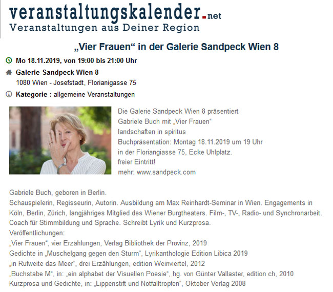 Galerie Sandpeck Wien 8 Josefstadt Mietgalerie österreichische zeitgenössische Kunst Kultur bildende gestaltende KünstlerInnen FotografInnen DesignerInnen Ausstellung Vernissage Finissage Weihnachtsmarkt Adventmarkt Kunstmarkt Kunstsupermarkt Kunsthandwerksmarkt Christkindlmarkt Galerie Sandpeck Design Adventmarkt 2018 Wien Josefstadt Gegenwartskunst zeitgenössische moderne österreichische Mietgalerie Kunst Kultur Wirtschaft Veranstaltungslokal Kunstkalender Veranstaltungsprogramm Pop-up-Store Seminarraum Übungsraum Kursräume Trainingsraum mieten Mietgalerie Florianigasse Josefstädter Straße 1080 kaufen mieten Werkpräsentation Ausstellung Vernissage bildende gestaltende KünstlerInnen GrafikerInnen FotografInnen KunsthandwerkerInnen angewandten Kunst Gebrauchskunst DesignerInnen offene Singrunde ErwachsenenbildnerInnen KursleiterInnen TrainerInnen Menschen Fachwissen Kompetenzen Wissen Können interessierten Menschen AutorInnen LiteratInnen DichterInnen LyrikerInnen SchriftstellerInnen JournalistInnen MusikerInnen AlleinunterhalterInnen Ausstellungsräume geschlossene Veranstaltungen Fest privaten Rahmen MusikerInnen Treffpunkt regelmäßige Gruppen Trainingsgruppe Kunstwerke Kunstmarkt Kunst mieten Mietkunst Ausstellungszeit Programm Kunstverleihs  Kunstinteressenten Unterstützer KunstsammlerIn Autoren Verlage Vermarktung Marketing Kommunikationsstrategien Presse Öffentlichkeitsarbeit Konzepte Printmedien Onlinemedien künstlerischen Arbeit Ausstellungsorganisation Pressemitteilungen Onlineplattformen gewinnbringender Webseiten Künstlerhompage Künstlerberatung Performances Veranstaltungskalender Kunsthandwerksmarkt Weihnachtsmarkt Christkindlmarkt Adventmarkt