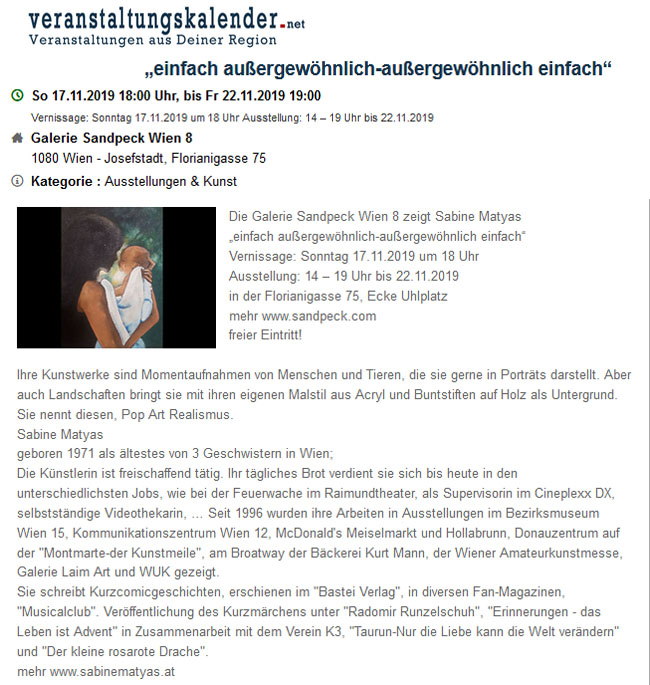 Galerie Sandpeck Wien 8 Josefstadt Mietgalerie österreichische zeitgenössische Kunst Kultur bildende gestaltende KünstlerInnen FotografInnen DesignerInnen Ausstellung Vernissage Finissage Weihnachtsmarkt Adventmarkt Kunstmarkt Kunstsupermarkt Kunsthandwerksmarkt Christkindlmarkt Galerie Sandpeck Design Adventmarkt 2018 Wien Josefstadt Gegenwartskunst zeitgenössische moderne österreichische Mietgalerie Kunst Kultur Wirtschaft Veranstaltungslokal Kunstkalender Veranstaltungsprogramm Pop-up-Store Seminarraum Übungsraum Kursräume Trainingsraum mieten Mietgalerie Florianigasse Josefstädter Straße 1080 kaufen mieten Werkpräsentation Ausstellung Vernissage bildende gestaltende KünstlerInnen GrafikerInnen FotografInnen KunsthandwerkerInnen angewandten Kunst Gebrauchskunst DesignerInnen offene Singrunde ErwachsenenbildnerInnen KursleiterInnen TrainerInnen Menschen Fachwissen Kompetenzen Wissen Können interessierten Menschen AutorInnen LiteratInnen DichterInnen LyrikerInnen SchriftstellerInnen JournalistInnen MusikerInnen AlleinunterhalterInnen Ausstellungsräume geschlossene Veranstaltungen Fest privaten Rahmen MusikerInnen Treffpunkt regelmäßige Gruppen Trainingsgruppe Kunstwerke Kunstmarkt Kunst mieten Mietkunst Ausstellungszeit Programm Kunstverleihs  Kunstinteressenten Unterstützer KunstsammlerIn Autoren Verlage Vermarktung Marketing Kommunikationsstrategien Presse Öffentlichkeitsarbeit Konzepte Printmedien Onlinemedien künstlerischen Arbeit Ausstellungsorganisation Pressemitteilungen Onlineplattformen gewinnbringender Webseiten Künstlerhompage Künstlerberatung Performances Veranstaltungskalender Kunsthandwerksmarkt Weihnachtsmarkt Christkindlmarkt Adventmarkt