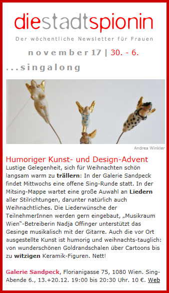 Printmedien Presse irische Harfe Finissage Lesung Buchpräsentation Krimiabend offene Singrunde moderne gegeständliche zeigenössische Kunst kaufen mieten Werkpräsentation Ausstellung Vernissage bildende gestaltende KünstlerInnen GrafikerInnen FotografInnen KunsthandwerkerInnen angewandten Kunst Gebrauchskunst DesignerInnen ErwachsenenbildnerInnen KursleiterInnen TrainerInnen Menschen Fachwissen Kompetenzen Wissen Können interessierten Menschen AutorInnen LiteratInnen DichterInnen LyrikerInnen SchriftstellerInnen JournalistInnen MusikerInnen AlleinunterhalterInnen Ausstellungsräume Kursräume Seminarraum geschlossene Veranstaltungen Fest privaten Rahmen Übungsraum MusikerInnen Treffpunktregelmäßige Gruppen Trainingsgruppe Kunstwerke Kunstmarkt Kunst mieten Mietkunst Ausstellungszeit Programm Kunstverleihs  Kunstinteressenten Unterstützer KunstsammlerIn Autoren Verlage Vermarktung Marketing Kommunikationsstrategien Presse Öffentlichkeitsarbeit Konzepte Printmedien Onlinemedien künstlerischen Arbeit Ausstellungsorganisation Pressemitteilungen Onlineplattformen gewinnbringender Webseiten Künstlerhompage Künstlerberatung Performances Veranstaltungskalender Kunstkalender  Kunsthandwerksmarkt Weihnachtsmarkt Christkindlmarkt Adventmarkt 