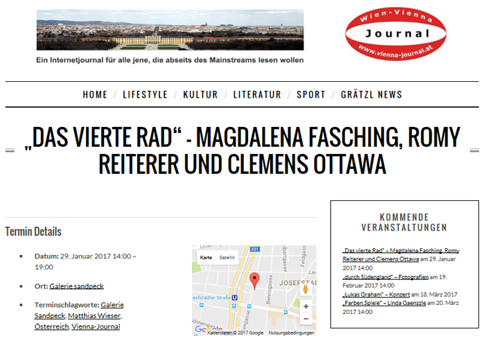 Magdalena Fasching, Romy Reiterer Clemens Ottawa kaufen mieten Werkprsentation Ausstellung Vernissage bildende gestaltende KnstlerInnen GrafikerInnen FotografInnen KunsthandwerkerInnen angewandten Kunst Gebrauchskunst DesignerInnen ErwachsenenbildnerInnen KursleiterInnen TrainerInnen Menschen Fachwissen Kompetenzen Wissen Knnen interessierten Menschen AutorInnen LiteratInnen DichterInnen LyrikerInnen SchriftstellerInnen JournalistInnen MusikerInnen AlleinunterhalterInnen Ausstellungsrume Kursrume Seminarraum geschlossene Veranstaltungen Fest privaten Rahmen bungsraum MusikerInnen Treffpunktregelmige Gruppen Trainingsgruppe Kunstwerke Kunstmarkt Kunst mieten Mietkunst Ausstellungszeit Programm Kunstverleihs  Kunstinteressenten Untersttzer KunstsammlerIn Autoren Verlage Vermarktung Marketing Kommunikationsstrategien Presse ffentlichkeitsarbeit Konzepte Printmedien Onlinemedien knstlerischen Arbeit Ausstellungsorganisation Pressemitteilungen Onlineplattformen gewinnbringender Webseiten Knstlerhompage Knstlerberatung Performances Veranstaltungskalender Kunstkalender  Kunsthandwerksmarkt Weihnachtsmarkt Christkindlmarkt Adventmarkt