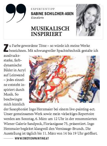 International Vienna Mietgalerie Josefstadt Stadtspionin Das Magazin für aktuelles Ausstellungsgeschehen Vernissage Kurier Freizeit Kultur Wochenende Kronen Zeitung oe24 Österreich Augustin Strawanzerin BZ Wiener Bezirkszeitung Josefstadt Tage der offenen Werkstätten achten herum A-List Wien Tourismus der Grazer Österreich Heute Zeitung Kunstplattform für moderne Kunst Kulturverein Galerie Sandpeck Wien zeitgenössische österreichische Kunst K
          ultur Wirtschaft Veranstaltungslokal Künstlerberatung Kunstkalender Kunsthandwerksmarkt Veranstaltungsprogramm Pop-up-Store Florianigasse Josefstädter 1080 kaufen mieten Werkpräsentation Ausstellung bildende gestaltende KünstlerInnen GrafikerInnen FotografInnen KunsthandwerkerInnen angewandten Gebrauchskunst DesignerInnen ErwachsenenbildnerInnen KursleiterInnen TrainerInnen Menschen Fachwissen Kompetenzen Wissen Können interessierten Menschen AutorInnen LiteratInnen DichterInnen LyrikerInnen SchriftstellerInnen JournalistInnen MusikerInnen AlleinunterhalterInnen Ausstellungsräume Kursräume Seminarraum geschlossene Veranstaltungen Mietraum Fest privater Rahmen Übungsraum MusikerInnen Treffpunkt regelmäßige Gruppen Trainingsgruppe Kunstwerke Kunstmarkt Mietkunst Ausstellungszeit Programm Kunstverleih Kunstinteressenten 
          Unterstützer KunstsammlerIn Vermarktung Marketing Kommunikationsstrategien Presse Öffentlichkeitsarbeit Konzepte Printmedien Onlinemedien künstlerischen Arbeit Ausstellungsorganisation Pressemitteilungen Onlineplattformen gewinnbringender Webseiten Künstlerhompage Weihnachtsmarkt Christkindlmarkt Adventmarkt