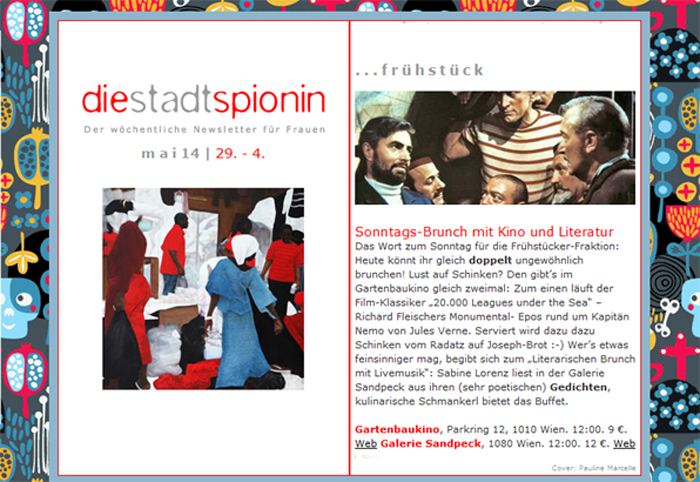 International Vienna Mietgalerie Josefstadt Stadtspionin Das Magazin für aktuelles Ausstellungsgeschehen Vernissage Kurier Freizeit Kultur Wochenende Kronen Zeitung oe24 Österreich Augustin Strawanzerin BZ Wiener Bezirkszeitung Josefstadt Tage der offenen Werkstätten achten herum A-List Wien Tourismus der Grazer Österreich Heute Zeitung Kunstplattform für moderne Kunst Kulturverein Galerie Sandpeck Wien zeitgenössische österreichische Kunst K
          ultur Wirtschaft Veranstaltungslokal Künstlerberatung Kunstkalender Kunsthandwerksmarkt Veranstaltungsprogramm Pop-up-Store Florianigasse Josefstädter 1080 kaufen mieten Werkpräsentation Ausstellung bildende gestaltende KünstlerInnen GrafikerInnen FotografInnen KunsthandwerkerInnen angewandten Gebrauchskunst DesignerInnen ErwachsenenbildnerInnen KursleiterInnen TrainerInnen Menschen Fachwissen Kompetenzen Wissen Können interessierten Menschen AutorInnen LiteratInnen DichterInnen LyrikerInnen SchriftstellerInnen JournalistInnen MusikerInnen AlleinunterhalterInnen Ausstellungsräume Kursräume Seminarraum geschlossene Veranstaltungen Mietraum Fest privater Rahmen Übungsraum MusikerInnen Treffpunkt regelmäßige Gruppen Trainingsgruppe Kunstwerke Kunstmarkt Mietkunst Ausstellungszeit Programm Kunstverleih Kunstinteressenten 
          Unterstützer KunstsammlerIn Vermarktung Marketing Kommunikationsstrategien Presse Öffentlichkeitsarbeit Konzepte Printmedien Onlinemedien künstlerischen Arbeit Ausstellungsorganisation Pressemitteilungen Onlineplattformen gewinnbringender Webseiten Künstlerhompage Weihnachtsmarkt Christkindlmarkt Adventmarkt