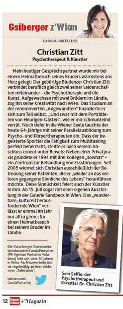 Christian Zitt Wiener Bezirkszeitung Josefstadt artmagazine Kunstzeitung Wien Österreich Printmedien Presse irische Harfe Finissage Lesung Buchpräsentation Krimiabend offene Singrunde moderne gegeständliche zeigenössische Kunst kaufen mieten Werkpräsentation Ausstellung Vernissage bildende gestaltende KünstlerInnen GrafikerInnen FotografInnen KunsthandwerkerInnen angewandten Kunst Gebrauchskunst DesignerInnen ErwachsenenbildnerInnen KursleiterInnen TrainerInnen Menschen Fachwissen Kompetenzen Wissen Können interessierten Menschen AutorInnen LiteratInnen DichterInnen LyrikerInnen SchriftstellerInnen JournalistInnen MusikerInnen AlleinunterhalterInnen Ausstellungsräume Kursräume Seminarraum geschlossene Veranstaltungen Fest privaten Rahmen Übungsraum MusikerInnen Treffpunktregelmäßige Gruppen Trainingsgruppe Kunstwerke Kunstmarkt Kunst mieten Mietkunst Ausstellungszeit Programm Kunstverleihs  Kunstinteressenten Unterstützer KunstsammlerIn Autoren Verlage Vermarktung Marketing Kommunikationsstrategien Presse Öffentlichkeitsarbeit Konzepte Printmedien Onlinemedien künstlerischen Arbeit Ausstellungsorganisation Pressemitteilungen Onlineplattformen gewinnbringender Webseiten Künstlerhompage Künstlerberatung Performances Veranstaltungskalender Kunstkalender  Kunsthandwerksmarkt Weihnachtsmarkt Christkindlmarkt Adventmarkt 