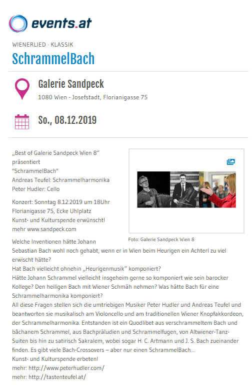 Galerie Sandpeck Wien 8 Josefstadt Mietgalerie österreichische zeitgenössische Kunst Kultur bildende gestaltende KünstlerInnen FotografInnen DesignerInnen Ausstellung Vernissage Finissage Weihnachtsmarkt Adventmarkt Kunstmarkt Kunstsupermarkt Kunsthandwerksmarkt Christkindlmarkt Galerie Sandpeck Design Adventmarkt 2018 Wien Josefstadt Gegenwartskunst zeitgenössische moderne österreichische Mietgalerie Kunst Kultur Wirtschaft Veranstaltungslokal Kunstkalender Veranstaltungsprogramm Pop-up-Store Seminarraum Übungsraum Kursräume Trainingsraum mieten Mietgalerie Florianigasse Josefstädter Straße 1080 kaufen mieten Werkpräsentation Ausstellung Vernissage bildende gestaltende KünstlerInnen GrafikerInnen FotografInnen KunsthandwerkerInnen angewandten Kunst Gebrauchskunst DesignerInnen offene Singrunde ErwachsenenbildnerInnen KursleiterInnen TrainerInnen Menschen Fachwissen Kompetenzen Wissen Können interessierten Menschen AutorInnen LiteratInnen DichterInnen LyrikerInnen SchriftstellerInnen JournalistInnen MusikerInnen AlleinunterhalterInnen Ausstellungsräume geschlossene Veranstaltungen Fest privaten Rahmen MusikerInnen Treffpunkt regelmäßige Gruppen Trainingsgruppe Kunstwerke Kunstmarkt Kunst mieten Mietkunst Ausstellungszeit Programm Kunstverleihs  Kunstinteressenten Unterstützer KunstsammlerIn Autoren Verlage Vermarktung Marketing Kommunikationsstrategien Presse Öffentlichkeitsarbeit Konzepte Printmedien Onlinemedien künstlerischen Arbeit Ausstellungsorganisation Pressemitteilungen Onlineplattformen gewinnbringender Webseiten Künstlerhompage Künstlerberatung Performances Veranstaltungskalender Kunsthandwerksmarkt Weihnachtsmarkt Christkindlmarkt Adventmarkt